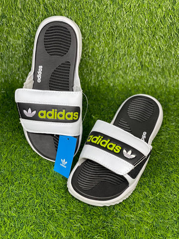 Orignal Adidas Black & White Slipper