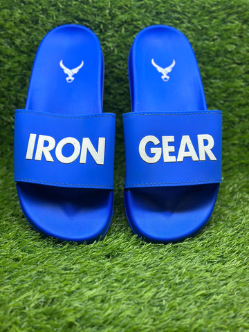 IRON GEAR BLUE & WHITE COMFPRT SLIPPER